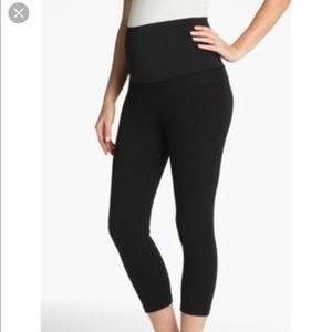 Maternal America Pants - Maternal America over belly black leggings Maternal America Pants - Maternal America over belly black leggings